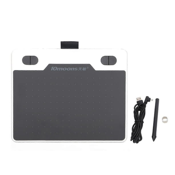 Automatic Recognition Digital Tablet, Electromagnetic Induction, Fast Reading, 5080 LPI Resolution, Graphics Tablet, White