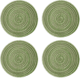 thumbnail image 1 of Manteles individuales ovalados lavables, antideslizantes, resistentes al calor, trenzados, para cenas familiares y vacaciones, 1 of 5