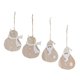 thumbnail image 3 of Adornos Colgantes de Navidad BLESIY 4 Piezas Santa Claus DIY Craft Gift, 3 of 6