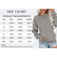 thumbnail image 6 of MOSHU Plus Size Casual Womens Sweatshirts Crewneck Long Sleeve Tops Oversized Pullover Sweatshirt for Women, 6 of 10