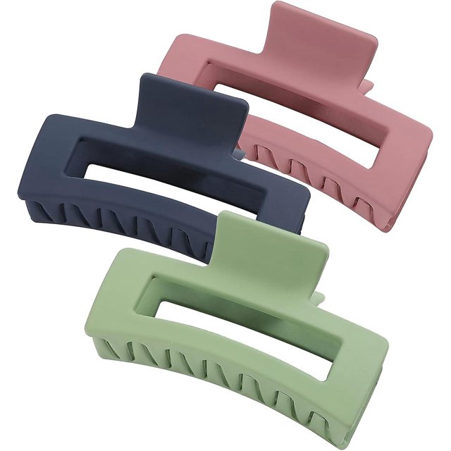 - 3 pinzas para el pelo, pinzas de sujeción fuerte para mujeres, cabello grueso y fino