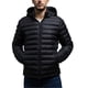thumbnail image 1 of Chamara Negra Ligera para Hombre con Capucha desmontable, 1 of 3