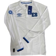 Umbro El Salvador Away Long Sleeve Jersey 2021-2022 US Size XX-Large - White/Blue