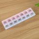 thumbnail image 2 of Medication Records Box Almacenamiento 14 Grid Suave para Aceite Pescado/suplementos, 2 of 9