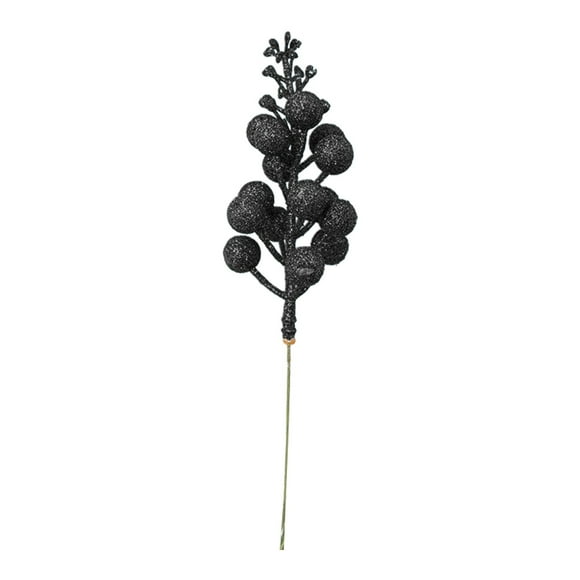 HBFAGFB Outdoor Christmas Decorations Powder Fruit Tree Ornaments for Bedroom Living Room Black