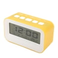 thumbnail image 1 of Digital Alarm Clock, Backlight Design LCD Display Birthday Reminder LCD Kids Alarm Clock  For School For Bedroom Yellow, 1 of 8