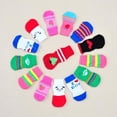 thumbnail image 2 of Bottom Socks Knits Slip Cute Pet 4Pcs Anti Dogs Puppy Pet clothes Pet Vest DOPI（2Pack）, 2 of 5