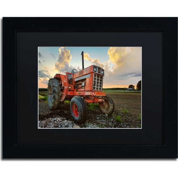 Trademark Fine Art "International" Canvas Art by Jason Shaffer, Black Matte, Black Frame