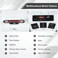thumbnail image 2 of Pemberly Row 12V Kids 4 Wheeler ATV Quad Ride On Car w/ LED Lights Music USB, 2 of 8