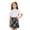 Black, variant on Girls Mini Skirt Elastic Waisted A-Line Uniform Plaid Skirt Dressy Blend Skirts