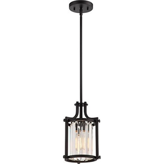 Nuvo 60-5774 - Krys Mini-Pendant; Vintage Lamp Aged Bronze Finish