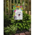 thumbnail image 2 of Carolines Treasures SC9459-FLAG-PARENT American Eskimo Easter Eggtravaganza Flag  multicolor, 2 of 2
