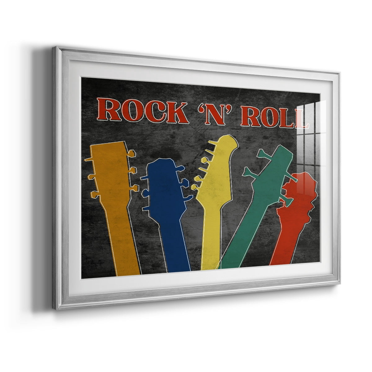 Rock and Roll Premium Framed Print - Ready to Hang
