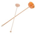 thumbnail image 1 of OUNONA 2Pcs Table Flag Pole Wooden Stand for Office Meeting Display Compact Design Assorted Color, 1 of 8