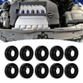 thumbnail image 1 of Compressor Output Shaft Oil Seal Kit, AC Compressor Shaft Lip Seal 10 Pcs Anti Aging  for MSC90 Compressor, 1 of 8