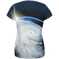 thumbnail image 2 of Hurricane at Sunrise Force of Nature All Over Womens T Shirt Multi MD, 2 of 2