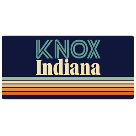 

Knox Indiana 5 x 2.5-Inch Fridge Magnet Retro Design