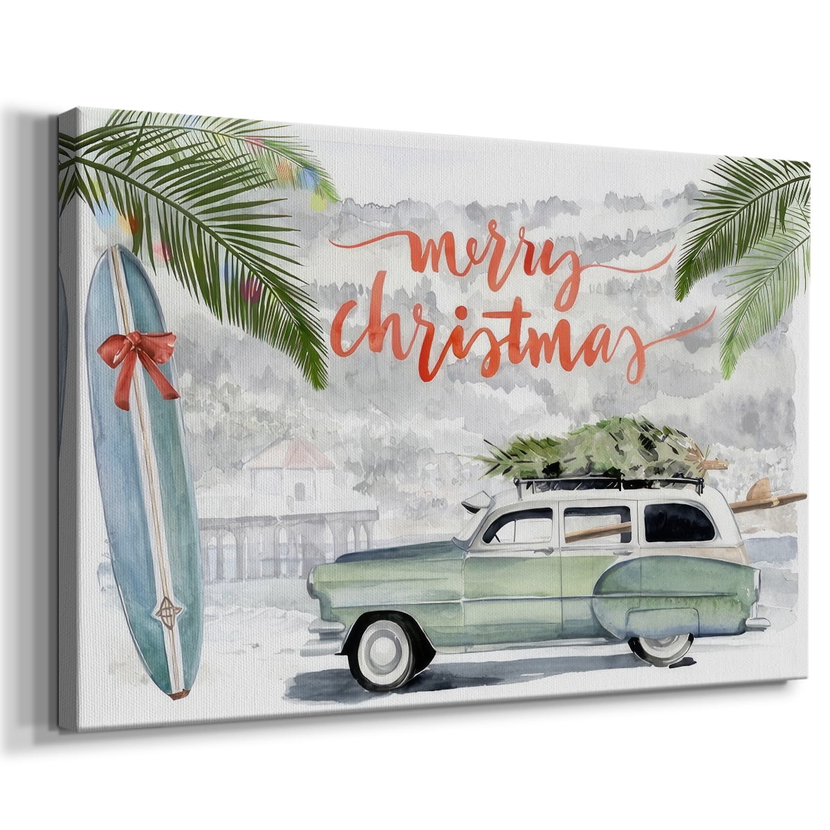 So Cali Christmas Collection A- Gallery Wrapped Canvas