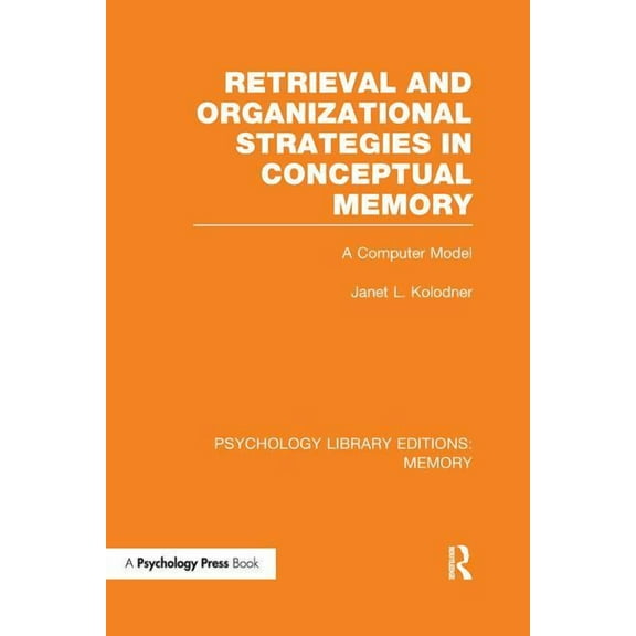 Psychology Library Editions: Memory Retrieval and Organizational Strategies in Conceptual Memory (PLE: Memory): A Computer Model, (Paperback)