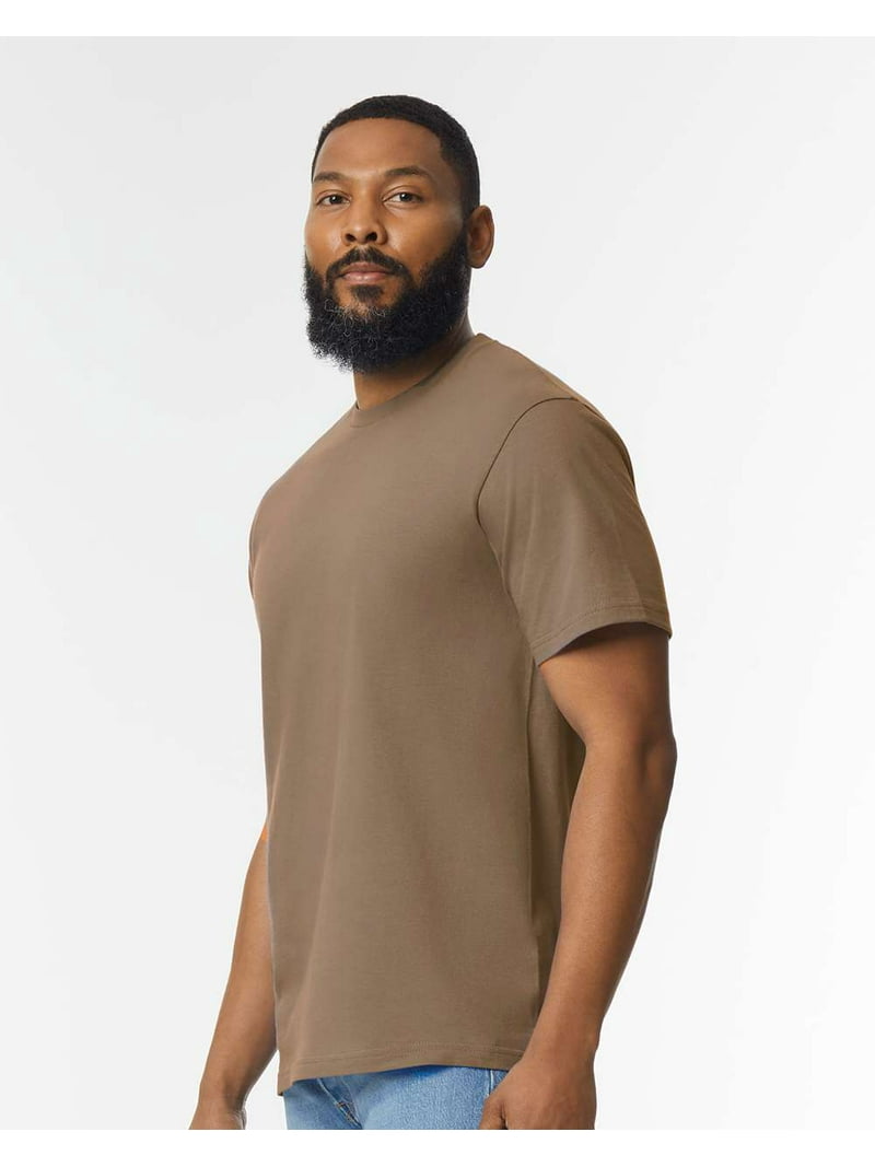 Gildan - Softstyle Midweight T-Shirt - 65000 - Brown Savana - Size
