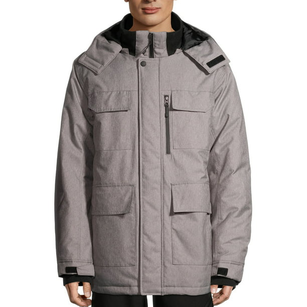 SwissTech Men's and Big Men's Parka Jacket, Up to Size 5XL - Walmart.com
