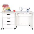 thumbnail image 4 of Arrow Laverne & Shirley Sewing Cabinet - White, 4 of 4
