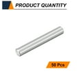 thumbnail image 3 of Uxcell 50pcs Dowel Pins M3.5(3.5mm) x 25mm 304 Stainless Steel Cylindrical Shelf Support Peg Pin Rod Fasten Elements for Metal Devices Wood Furniture DIY Installation, Silver, 3 of 7