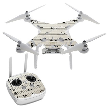 Music Notes Song Page DJI Phantom 3 Professional Skin Skins Vinyl Decal Kit