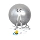 thumbnail image 5 of Pelota auxiliar de salto mortal, pelota para hacer ejercicio, entrenamiento portátil, niños y adultos, pelota de Yoga de entrenamiento elástica Gris, 5 of 7
