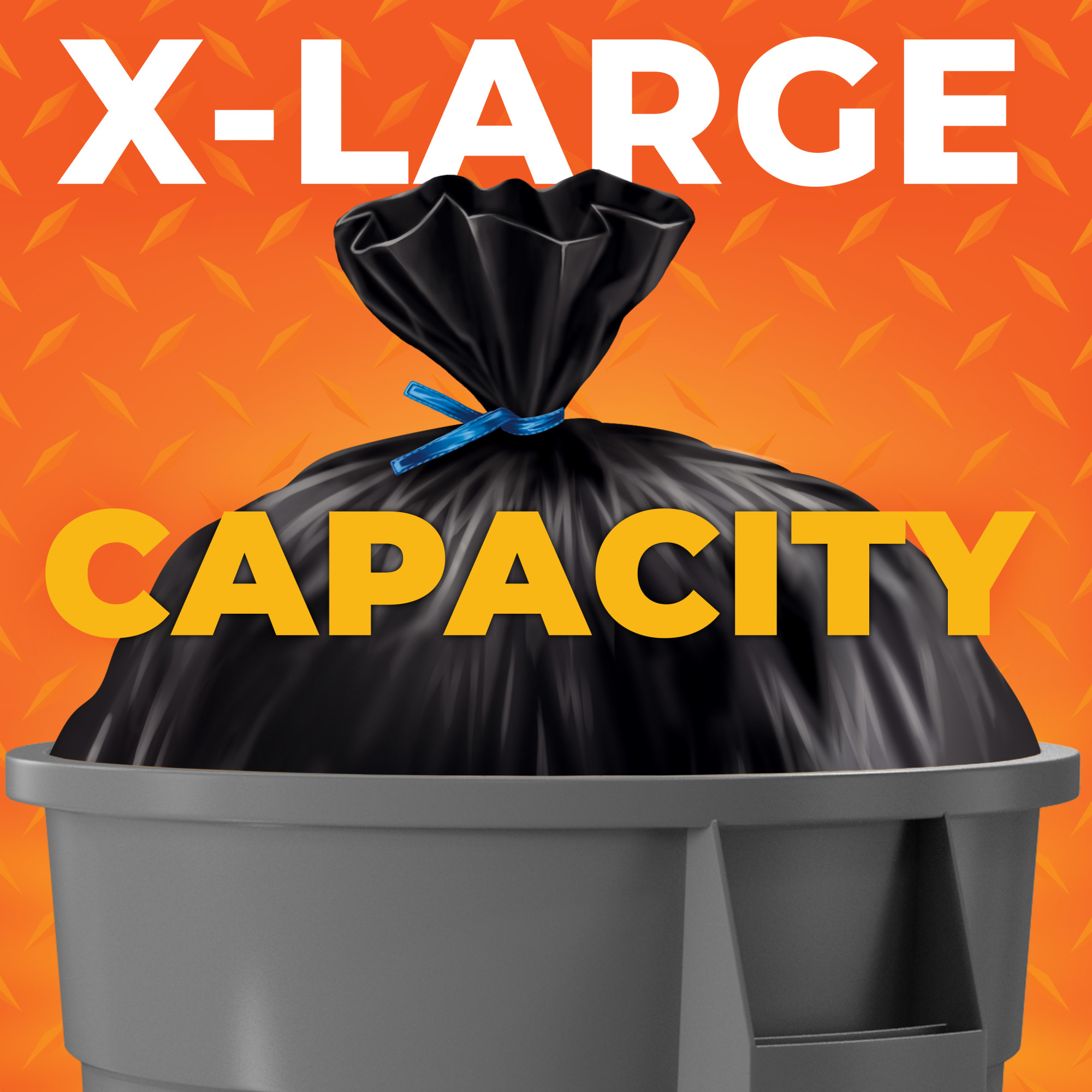 Hefty Heavy Duty Contractor Trash Bags, 42 Gallon, 20 Count photo 4