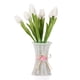 thumbnail image 3 of 10pcs Tulipanes Artificiales Flores Ramo Largo Toques Reales Simulación Flores para Hogar Habitación Fiesta Decoración de Boda, 3 of 5