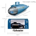 thumbnail image 3 of Zhilei Mini Wireless Remote Control Submarine: 6-Channel RC Boat with Rechargeable Battery, Forward/Reverse/Left/Right Maneuverability, Interactive Play for Boys 7-14, Export-Quality Electric Toy, 3 of 6