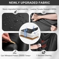 thumbnail image 4 of Car Seat Cover Fit for Subaru Legacy 2023-2025,Premium Leather Luxury Seat Protector,Comfort Anti-Slip Full Coverage Automotive Accessories Black,Front Set( 2 Seats), 4 of 9
