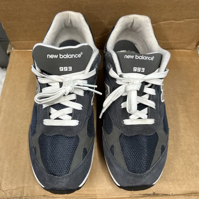 New Balance Women 993 MR993BK Black Casual Shoes Sneakers Size 7 Made in USA