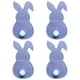 thumbnail image 2 of Juego de 4 Porta Cubiertos de Conejito, Bolsa para Cubiertos de Conejito de Pascua, Juego de Cubiertos con Cola, 2 of 2