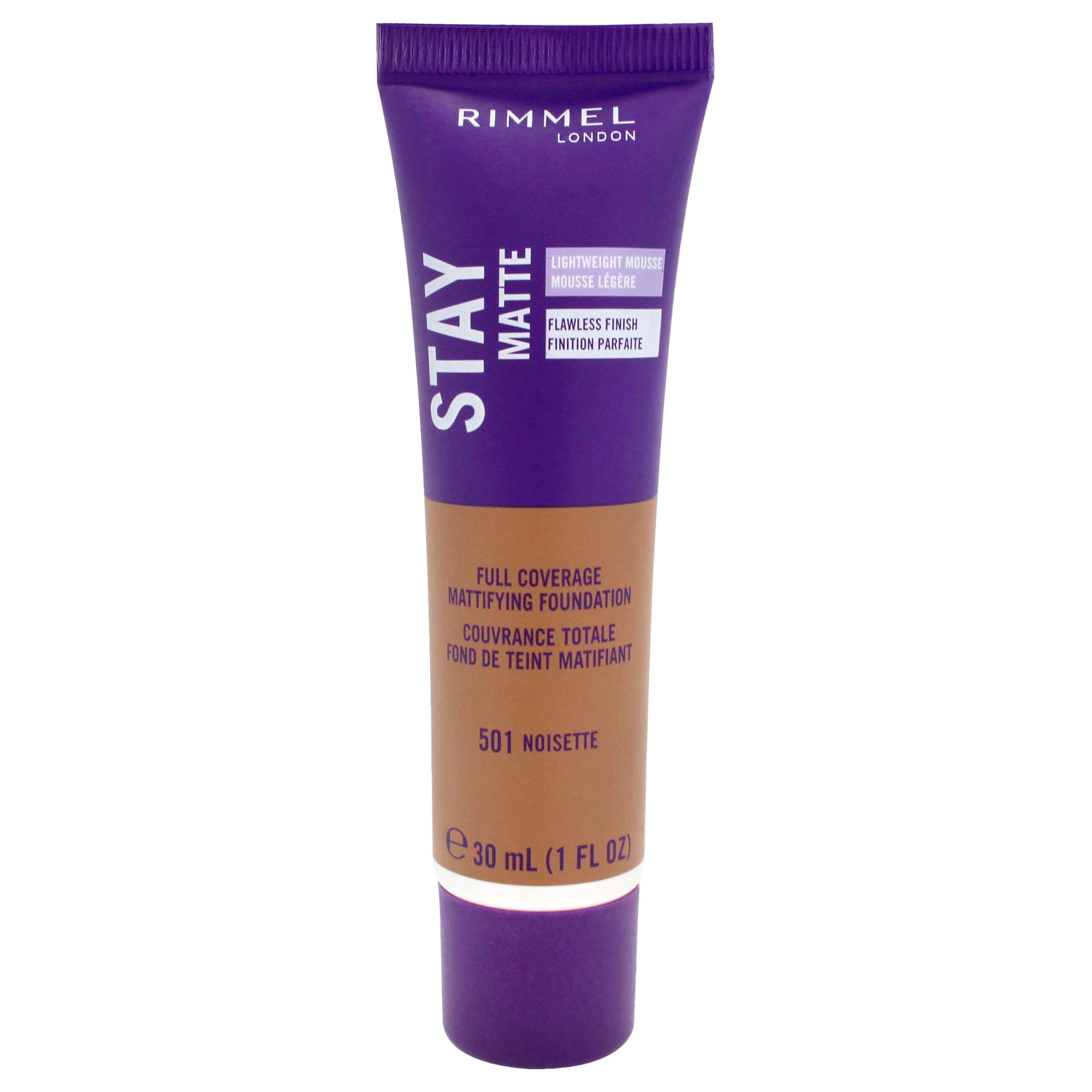 (2 pack) Rimmel London Stay Matte Liquid Foundation, Noisette, 1 oz