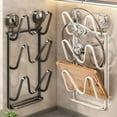 thumbnail image 4 of Inteprter Estante organizador de cocina a prueba de óxido con gran capacidad de carga, estante de almacenamiento de accesorios de cocina Cocina y Comedor negro, 4 of 6