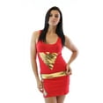 thumbnail image 2 of X-Men Dark Phoenix Red Juniors Costume Tunic Tank Dress, 2 of 3