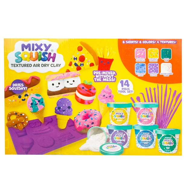みぃぃぃぃ　ミニスクイーズ Mixy Squish Scented Mini Snack Shop, Air Dry Clay, Boys and Girl
