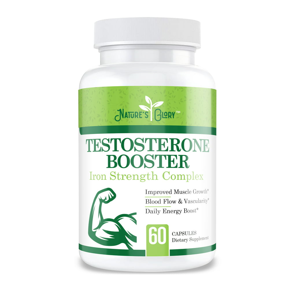 Testosterone Booster Supplement for Men - Extra Strength for Muscle ...