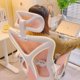 thumbnail image 4 of Glides Back Office Chair Wheels Ergonomic Comfy Luxury Office Chair Gaming Girls Home Silla Escritorio Interior Decoration My Lux Decor Round, 4 of 18
