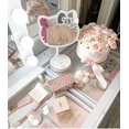 thumbnail image 4 of Impressions Vanity Hello Kitty Tabletop Mount LED Rechargeable Makeup Mirror with 360 Degree Rotation, Touch Sensor Desk Mirror with Light Strip and Adjustable Brightness, 4 of 10