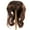 Brown Black, variant on Monique Synthetic Mohair Brown Black Lizzy Doll Wig