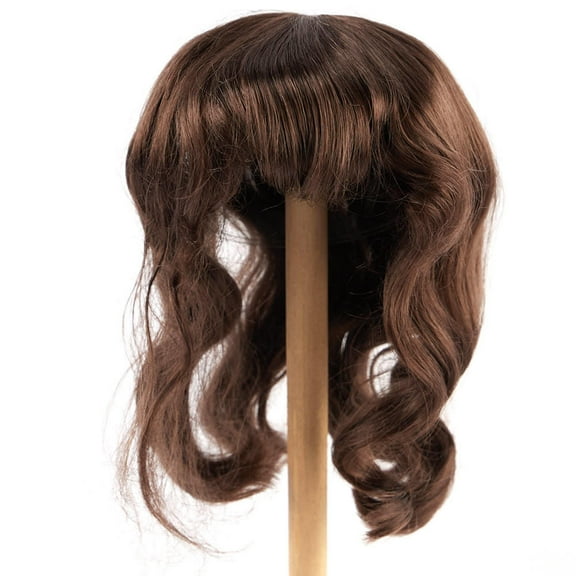 Monique Synthetic Mohair Brown Black Lizzy Doll Wig