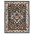 thumbnail image 2 of Safavieh Heritage York Oriental Wool Area Rug, Dark Green/Brown, 9' x 12', 2 of 11