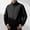 Black, variant on Men's Softshell Jacket Raglan Sleeves Lightweight Waterproof Rain Jacket Zip Up Windproof Windbreaker