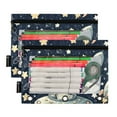 thumbnail image 2 of Rabbit in Ufo 2 Pack Pencil Pouch for 3 Ring Binder Smooth Zipper Folders with Pockets Clear Window Pencil Case, 2 of 6