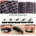 thumbnail image 6 of 80 clusters of hair natural thick section false eyelashes tight lashes, 6 of 9