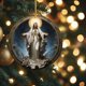 thumbnail image 4 of Effect 2024 Christmas Stereoscopic Vision Birth Blessing Pendant Birth Acrylic Car Hanging Ornaments, 4 of 7