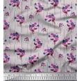 thumbnail image 1 of Soimoi Rayon Fabric Flower Artistic Printed Craft Fabric by The Yard 42 Inch Wide, 1 of 3